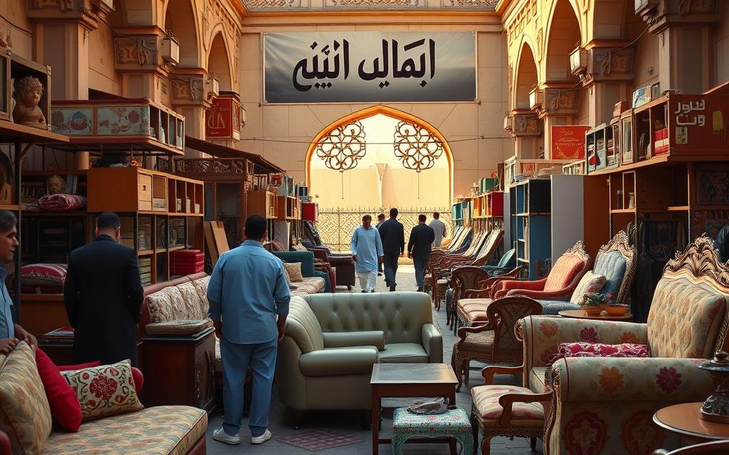شراء الأثاث المستعمل