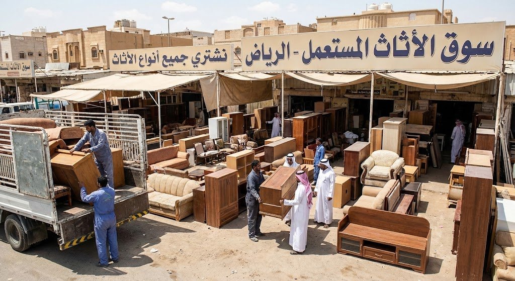 شراء اثاث مستعمل بالرياض